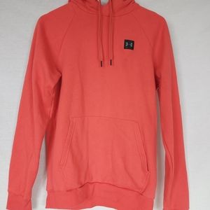 Under Armour Men's Orange Hoodie Size M